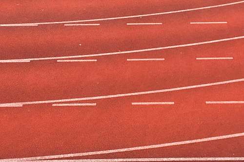 sport photo of red white race track red